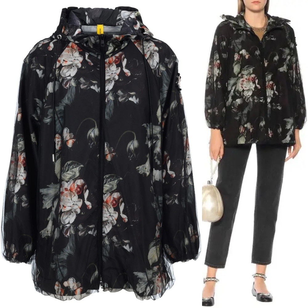 MONCLER GENIUS SIMONE ROCHA 花柄 チュールジャケット