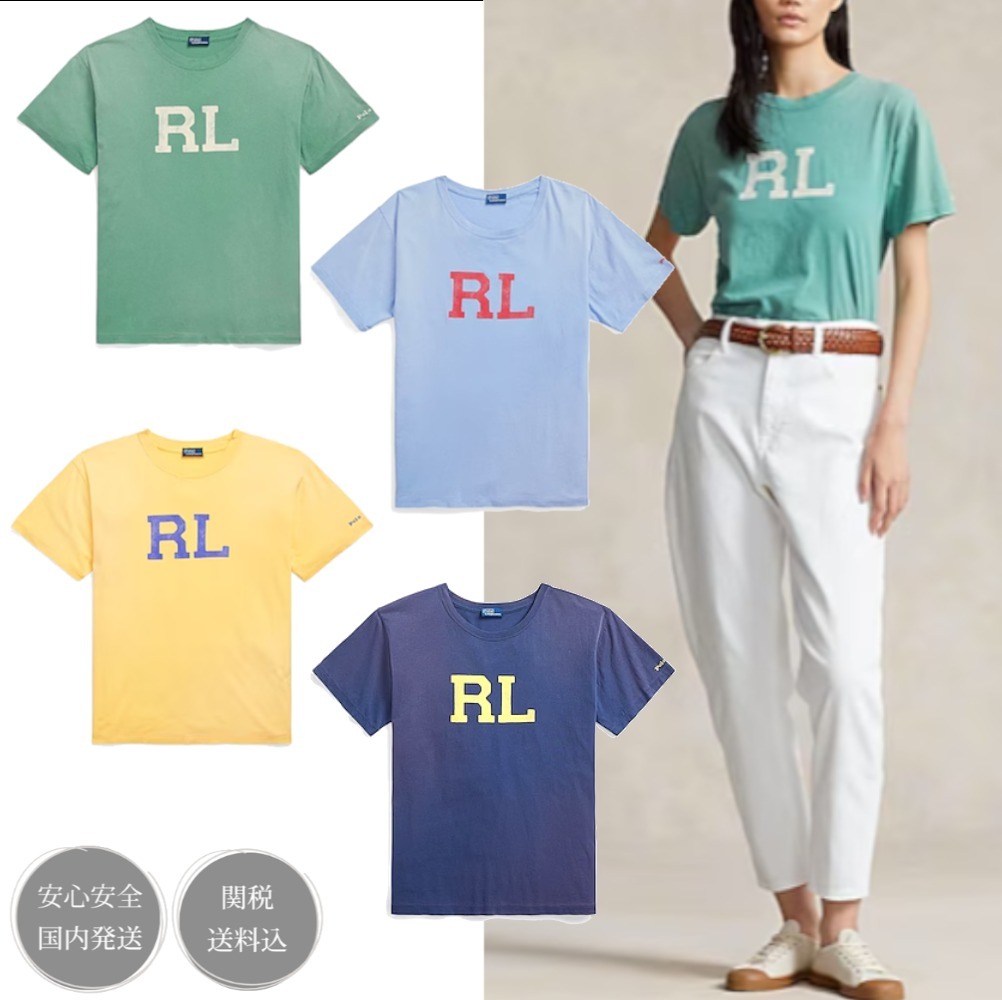 POLO RALPH LAUREN ポロ ラルフ ロゴ クルーネック Tシャツ 関込