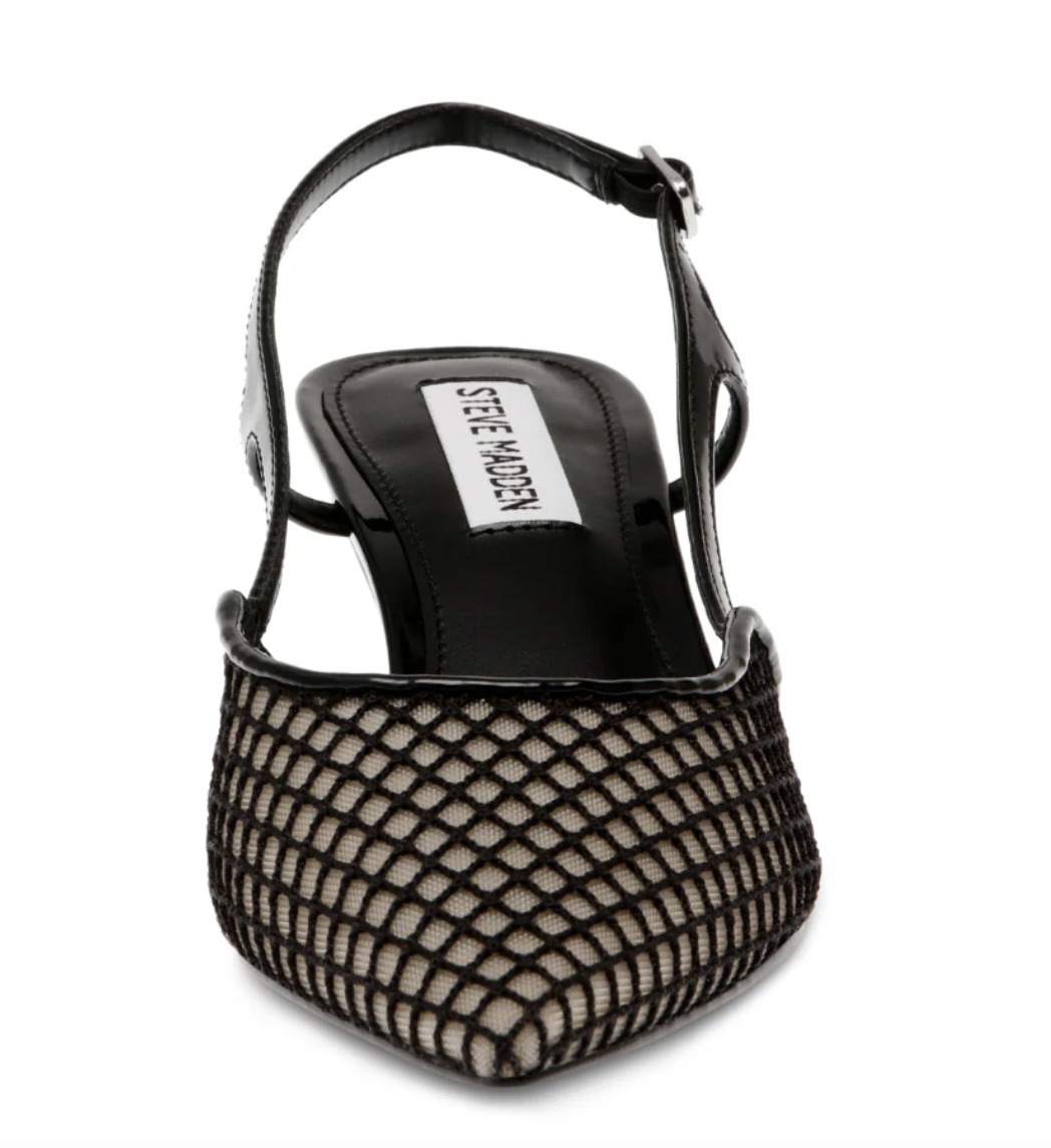【Steve Madden】新作★セクシーな編みタイツ模様のパンプス