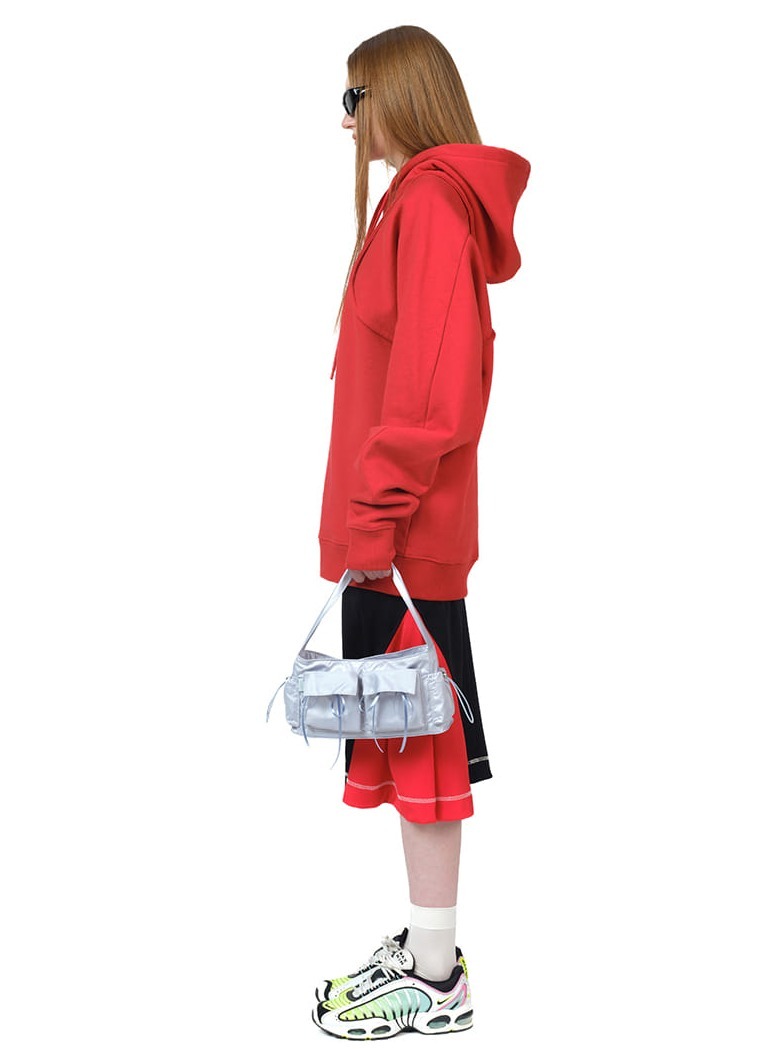 MUSINSA | fennec RIBBON POCKET BAG - CREAM