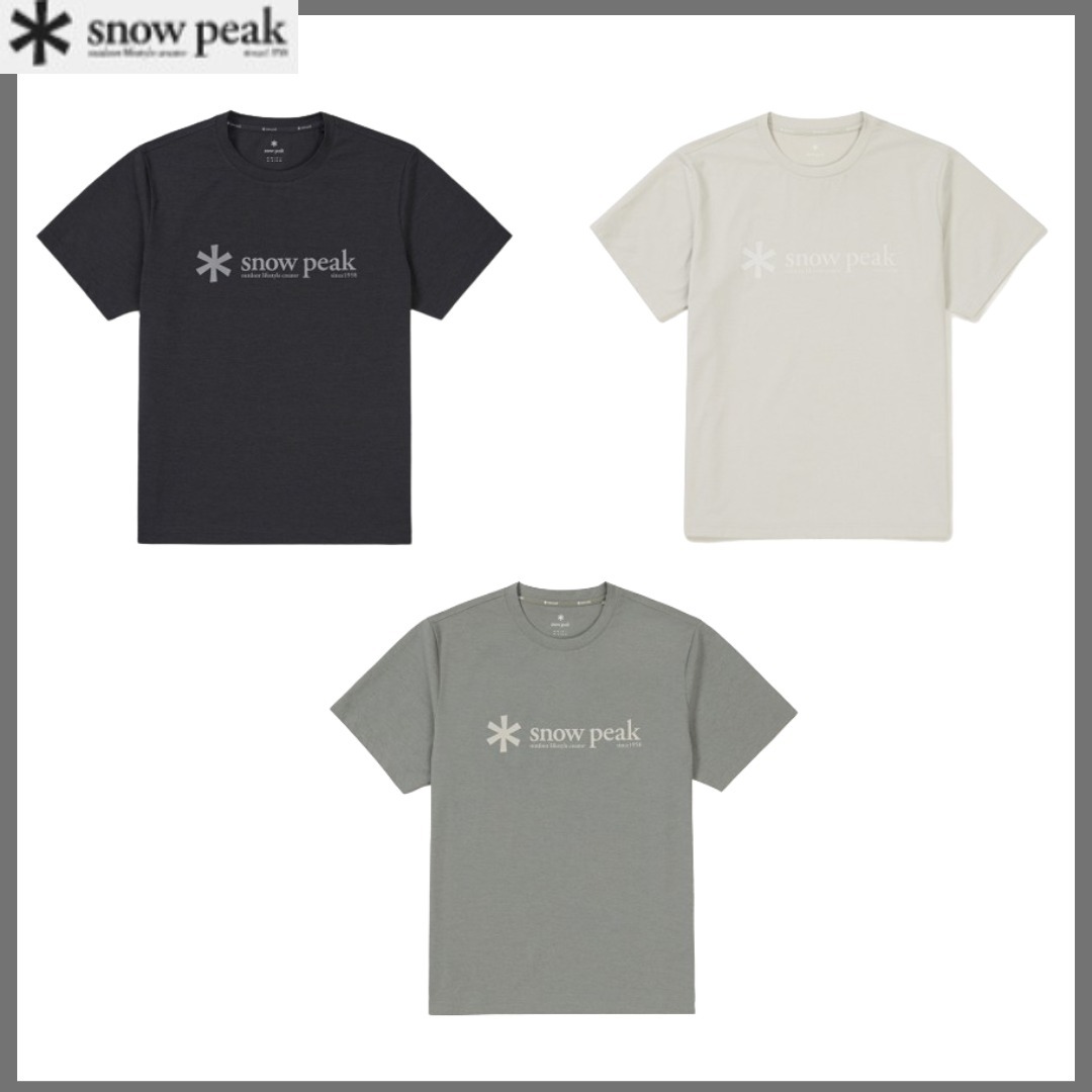 SNOWPEAK■Eco Quick-Dry Logo T-shirt ■送料込