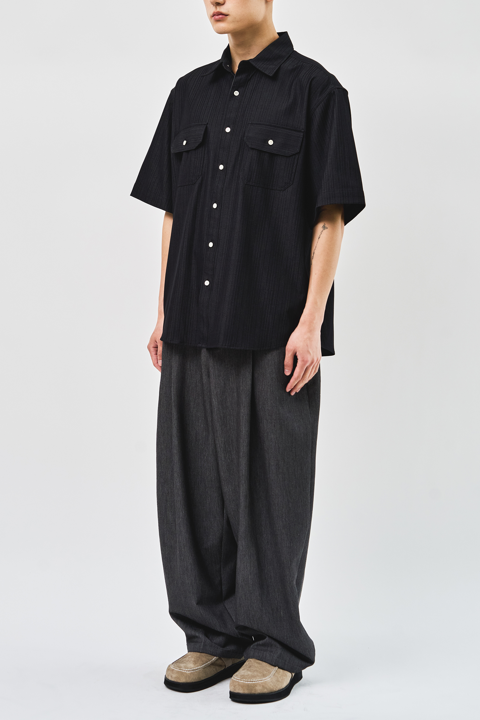 【HI FI FNK】Fred Pleats Nylon Pants Big + Tall | Haggar Cool Right Performance Flex Pleated