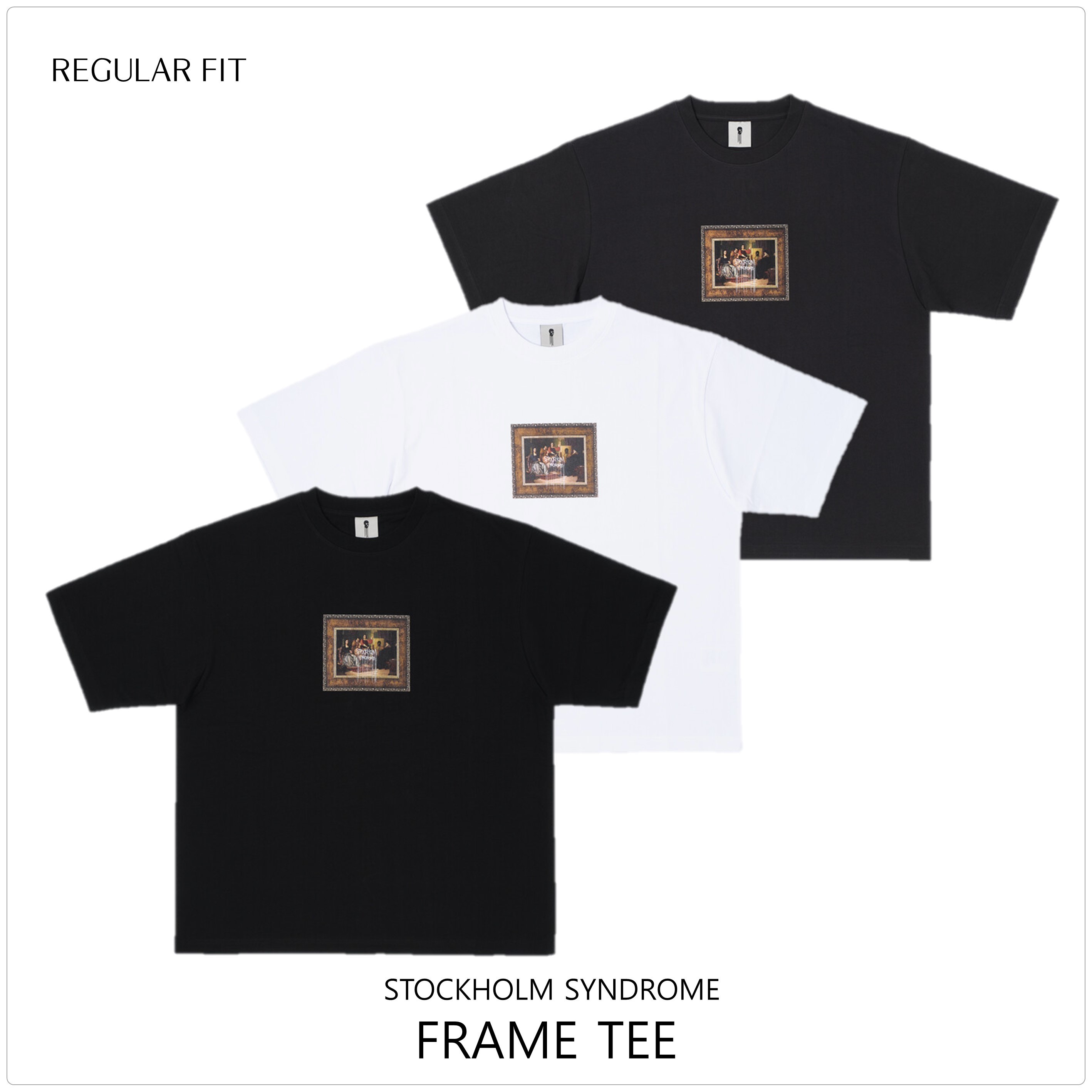 [STOCKHOLM SYNDROME] FRAME Tシャツ ★新作・24AW★人気★韓国