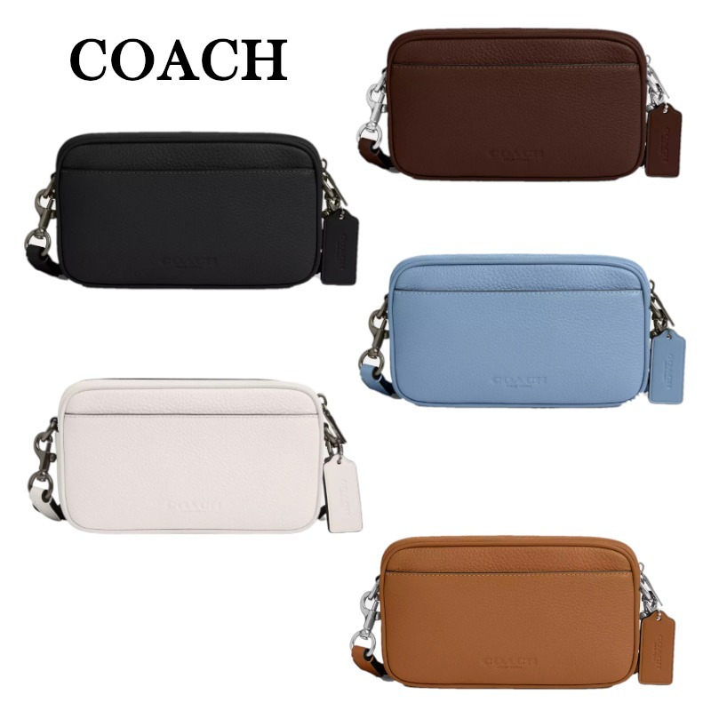 COACH ジェイデン クロスボディ ベブルレザー カーフレザー