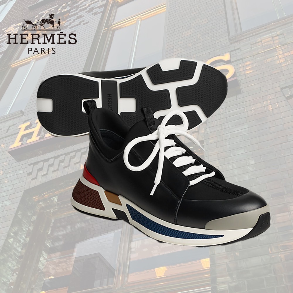 【使いやすい色とソールがポイント】HERMES スニーカー≪Just≫