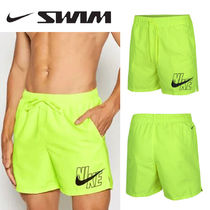 【現品限り一斉値下げ！】 送料無料☆NIKE SWIMエッセンシャルロゴ5インチボレー 水着GREEN 水着・ラッシュガード