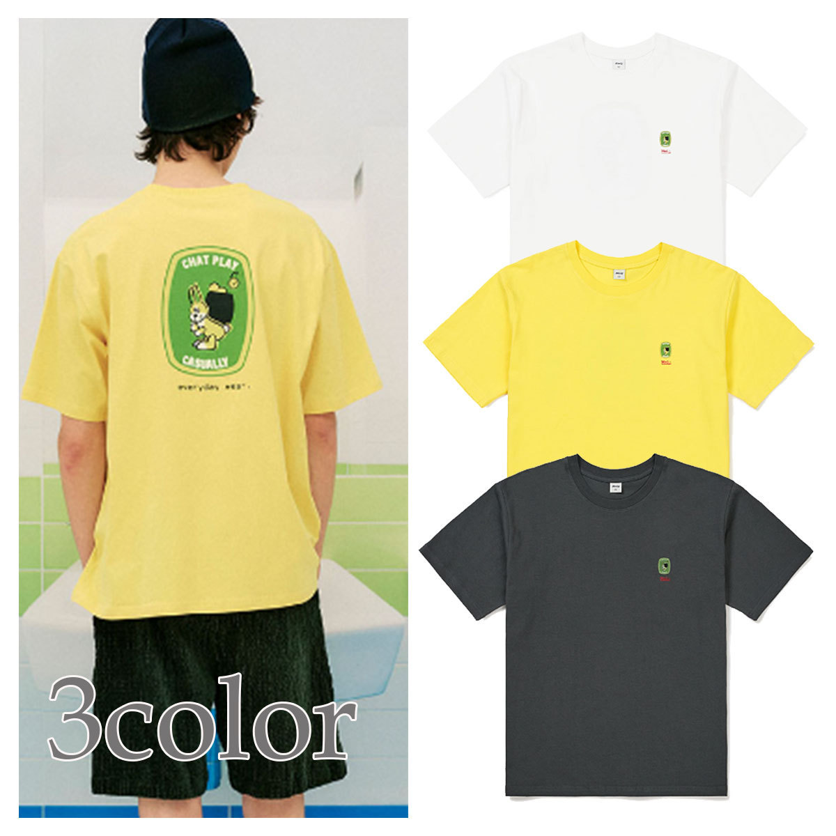 Tシャツ・カットソー 87MM [Mmlg] FRUIT HF-T 4FT540