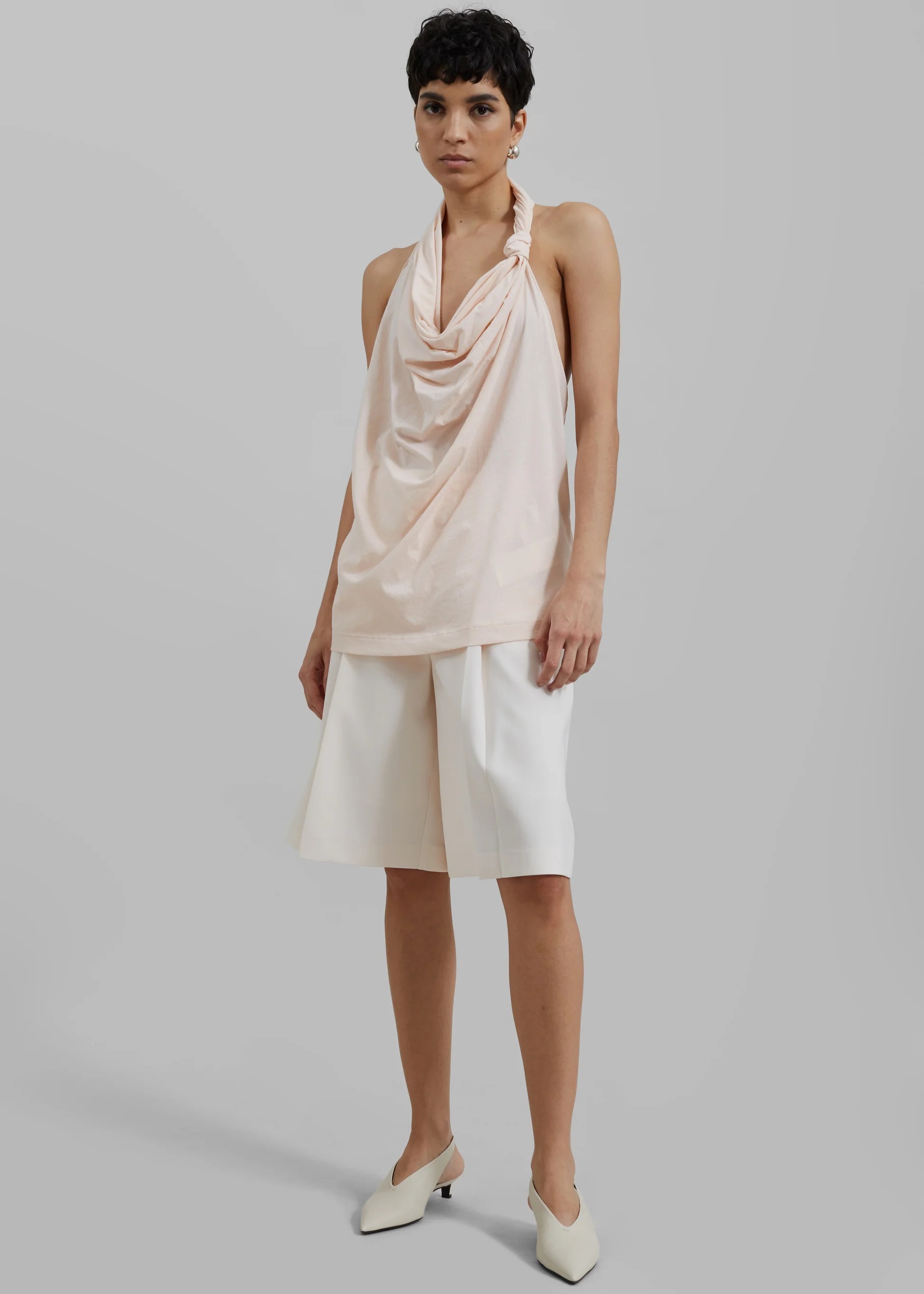 《送料無料》 MAXMARA Top with a knot GATTI