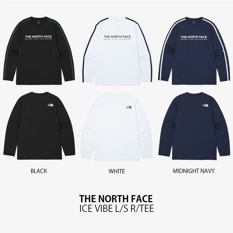 ☆25SS☆【ノースフェイス】☆ICE FLEX S/S R/TE.E☆ THE NORTH FACE ICE VIBE L/S R/TEE ノースフェイス ロンT (THE
