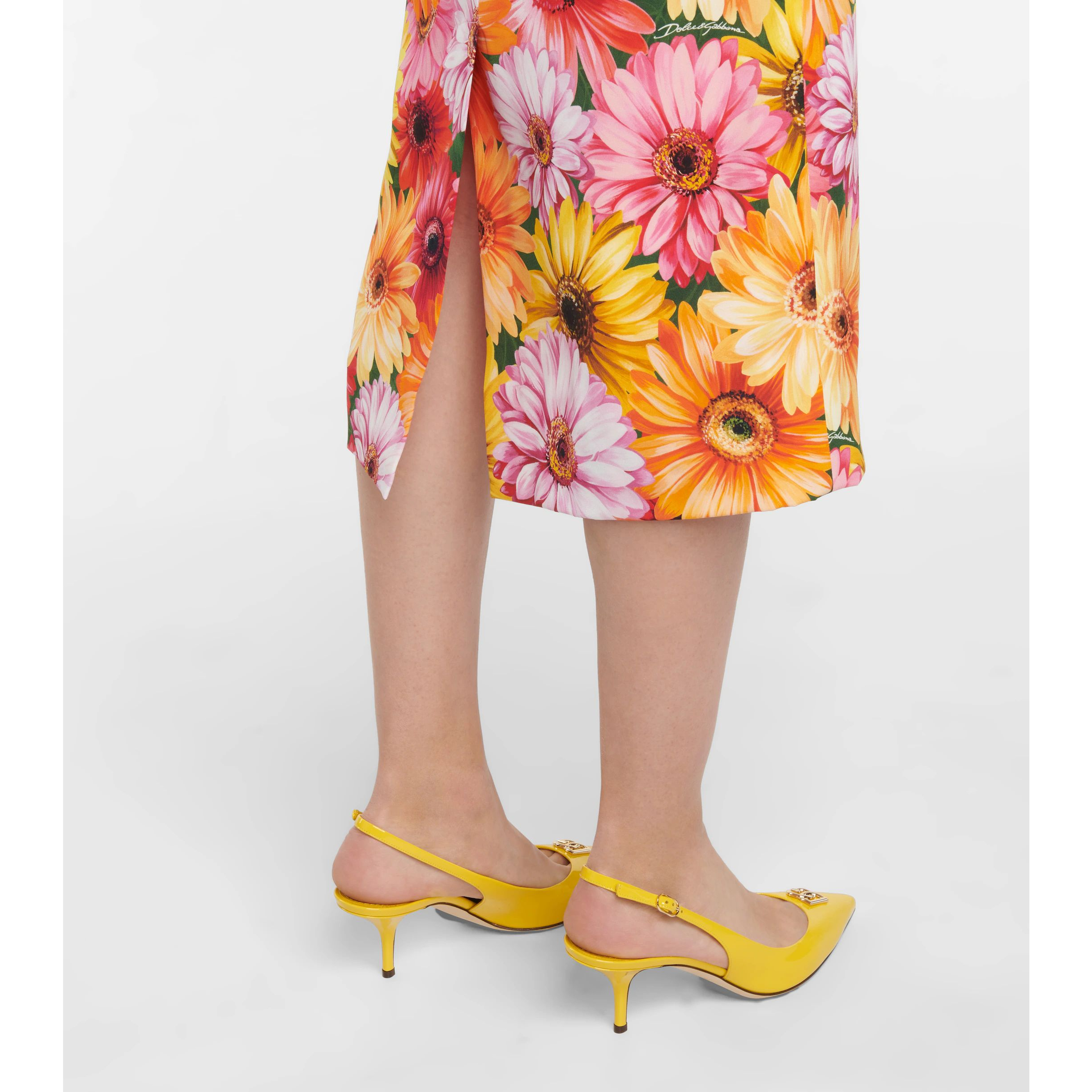 Dolce & Gabbana フラワー ドレス マルチカラー (Dolce