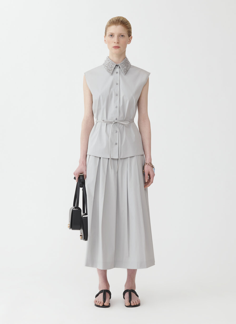 《送料無料》 FABIANA FILIPPI POPLIN SKIRT
