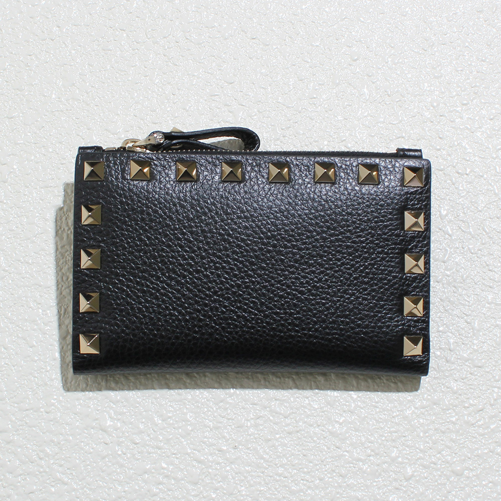 ☆VALENTINO ROCKSTUD WALLET コインパース＆カードホルダー