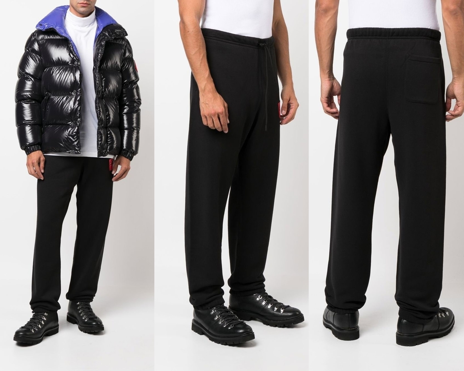 【国内発送・関税込】MONCLER ロゴパッチエディットパンツ MONCLER GENIUS 1952 ロゴパッチ スウェットパンツ モンクレール