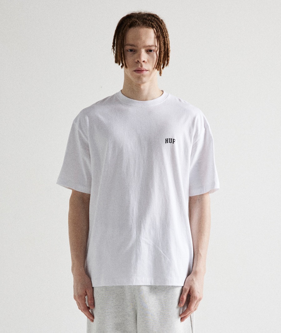 ★HUF★[2PACK]SMALL ARCH LOGO TEE★送料・関税込★ ☆送料・関税込☆HUF☆SMALL ARCH LOGO TEE☆Tシャツ☆ (HUF/T