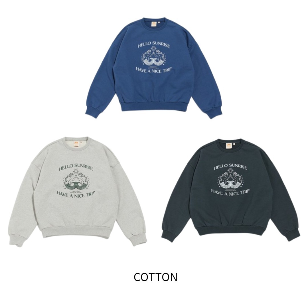 HELLO■HS Mermaid Logo Sweatshirt ■送料込