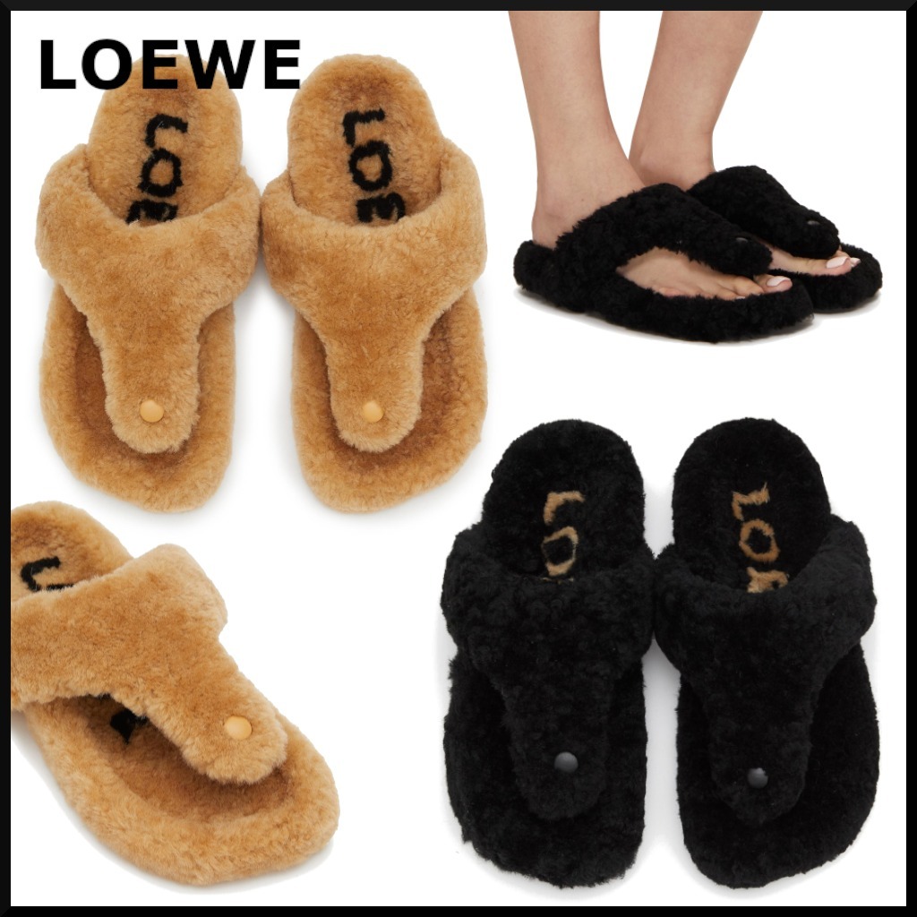 【LOEWE】EASE シアリング サンダル