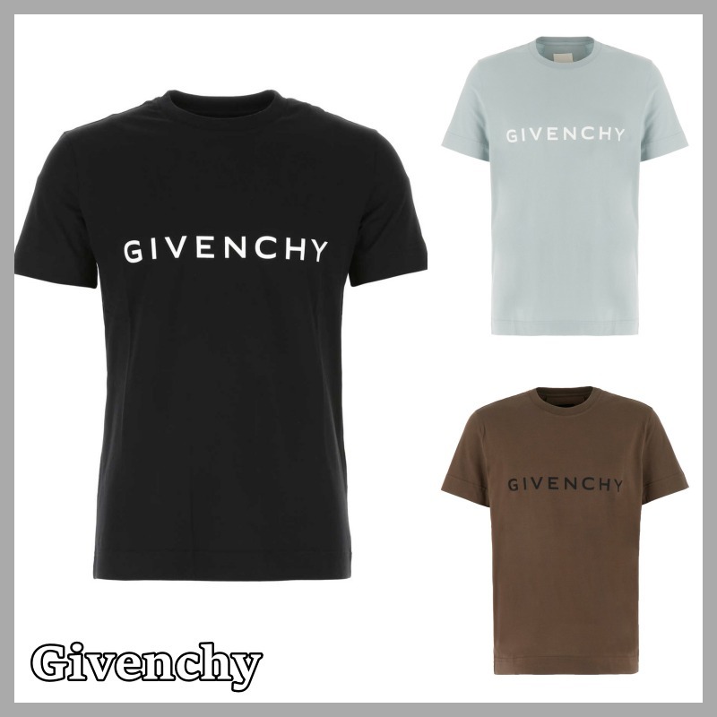 【GIVENCHY】 ロゴ プリント クルーネック Tシャツ (送料込み)