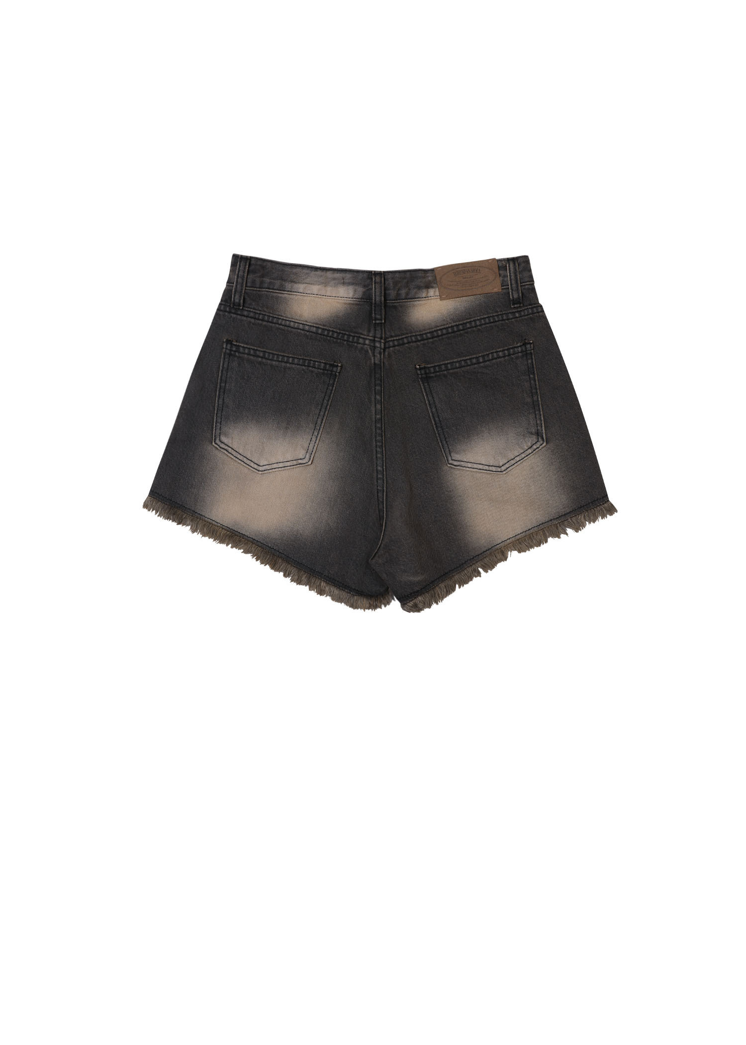 [人気] BOHEMSEO★24VER)DAMAGE WASHING SHORTS★デニムショーツ BOHEMIAN SEOUL】BOHEMSEO 24VER. DAMAGE WASHING SHORTS