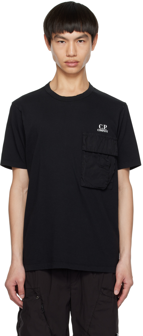 【関税込み】C.P. Company ブラック ポケットTシャツ