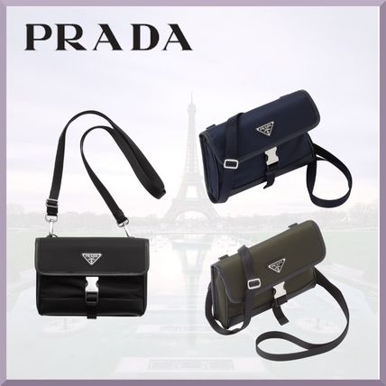モダンが魅力【国内買付/発送】Re-Nylon スマートフォンケース ブラック Re-Nylon スマートフォンケース | PRADA