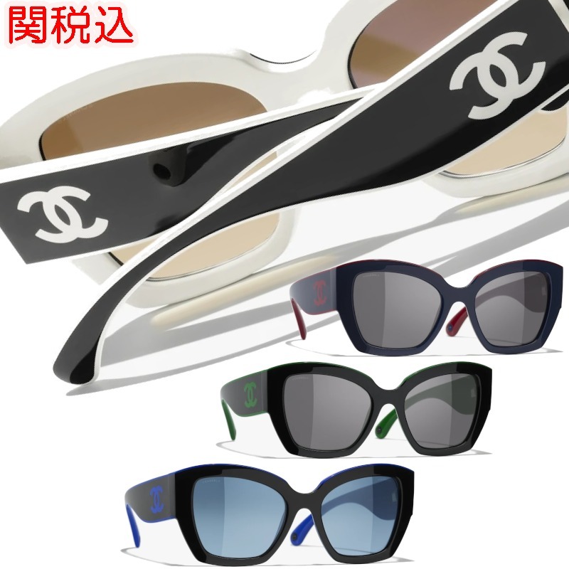 New! CHANEL 6058 ロゴ サングラス 関税込