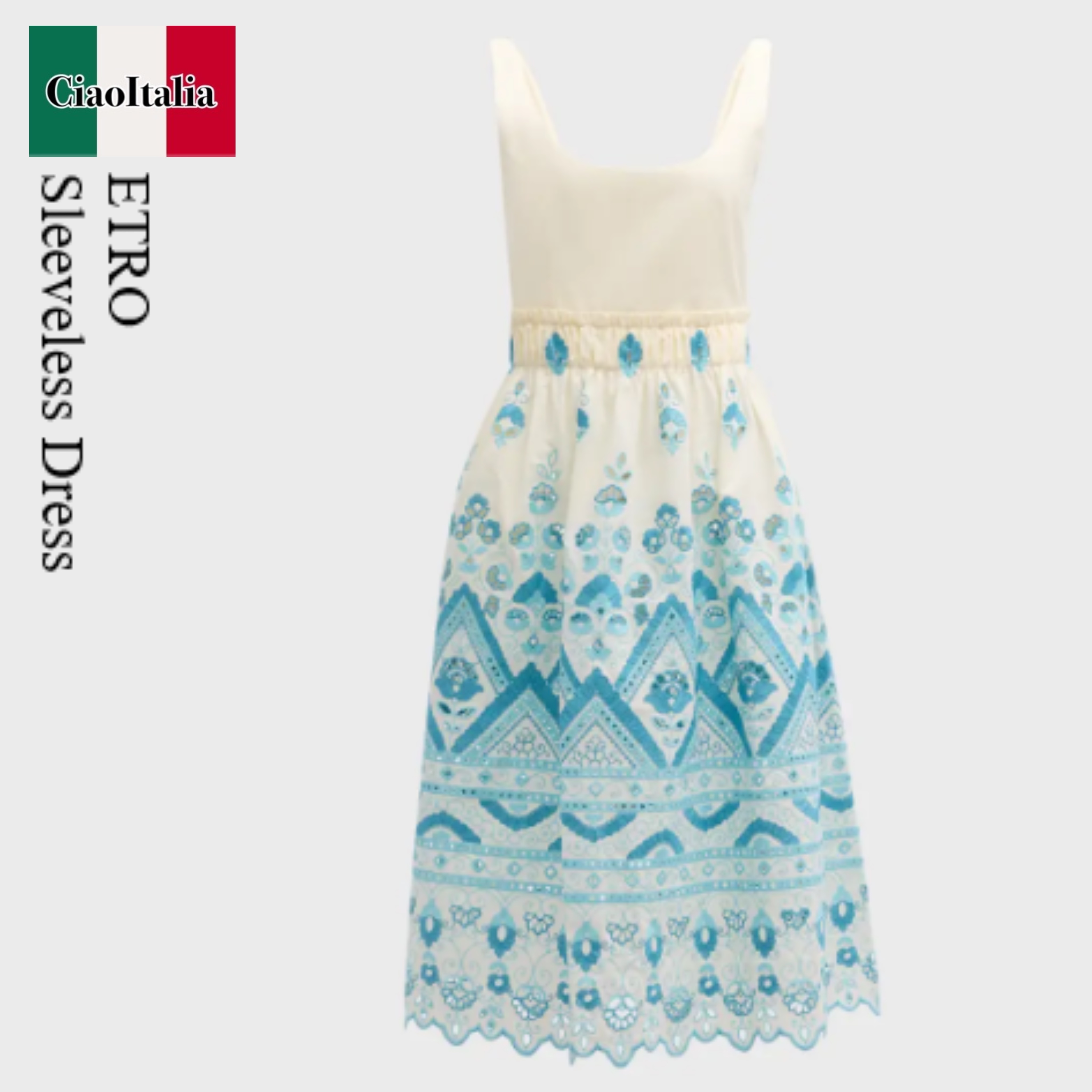 ワンピース Etro Abito Corto In Misto Cotone