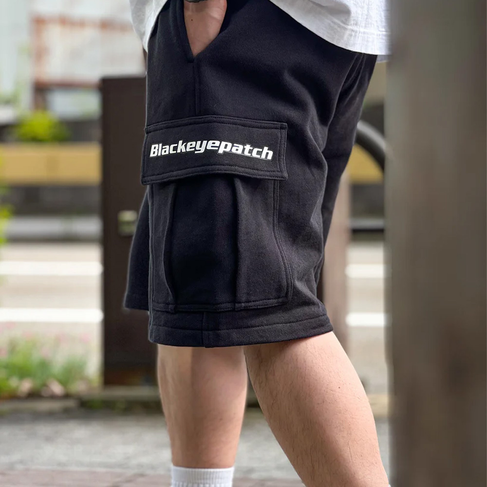 BLACKEYEPATCH】 ハーフパンツ ロゴ ショーツ 定番 パンツ・ボトムス