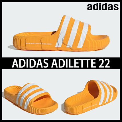 [ADIDAS] サンダル アディレッタ ADILETTE 22 オレンジ adidas(アディダス) ADILETTE 22(アディレッタ22) スライド