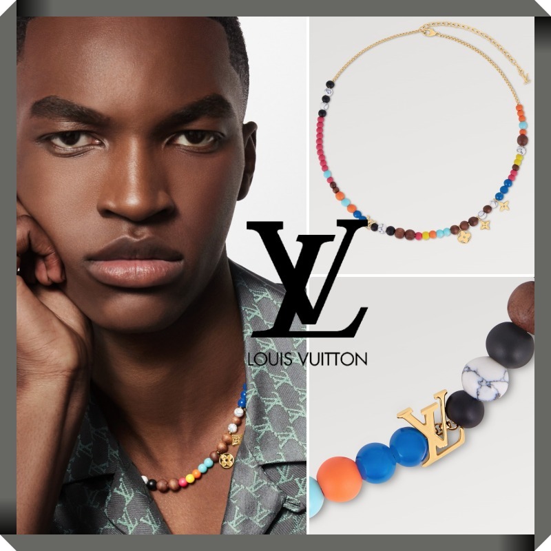 新作☆Louis Vuitton☆ネックレス・サーフィン ビーズ