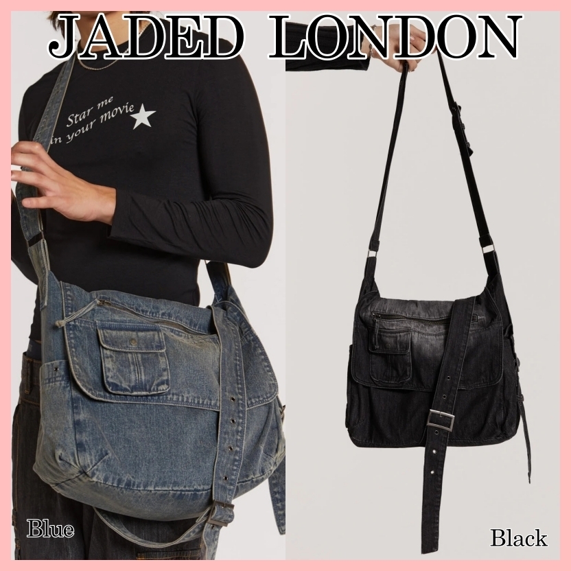 もらって 嬉しい お歳暮 ランキング Stellar LONDON JADED デニム 送料込 2色 バッグ メッセンジャー バッグ