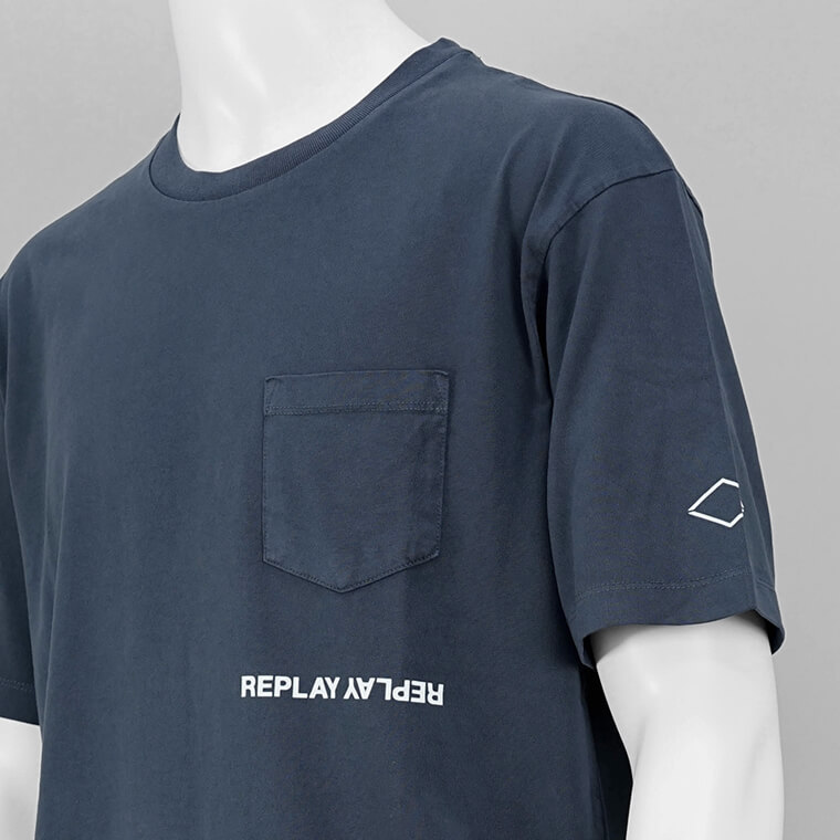 【新作】リプレイ REPLAY メンズ 半袖シャツ 楽天市場】リプレイ REPLAY 半袖Tシャツ メンズ クルーネック