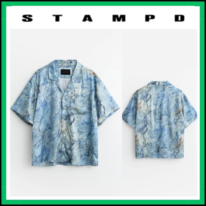 【STAMPD】OCEAN FLOOR CAMP COLLAR