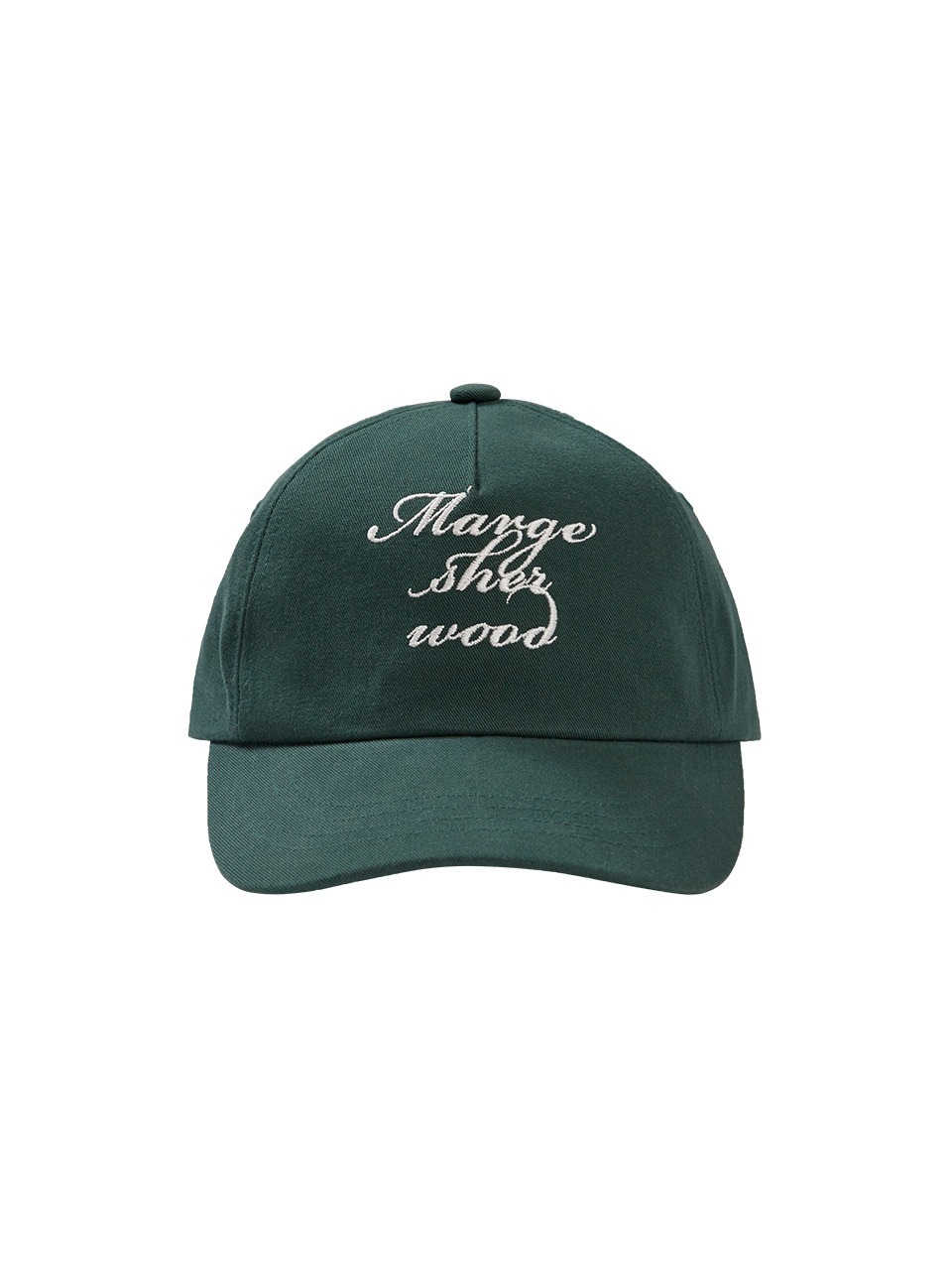 [Margesherwood ] / ☆ VINTAGE LOGO BALLCAP / dark green