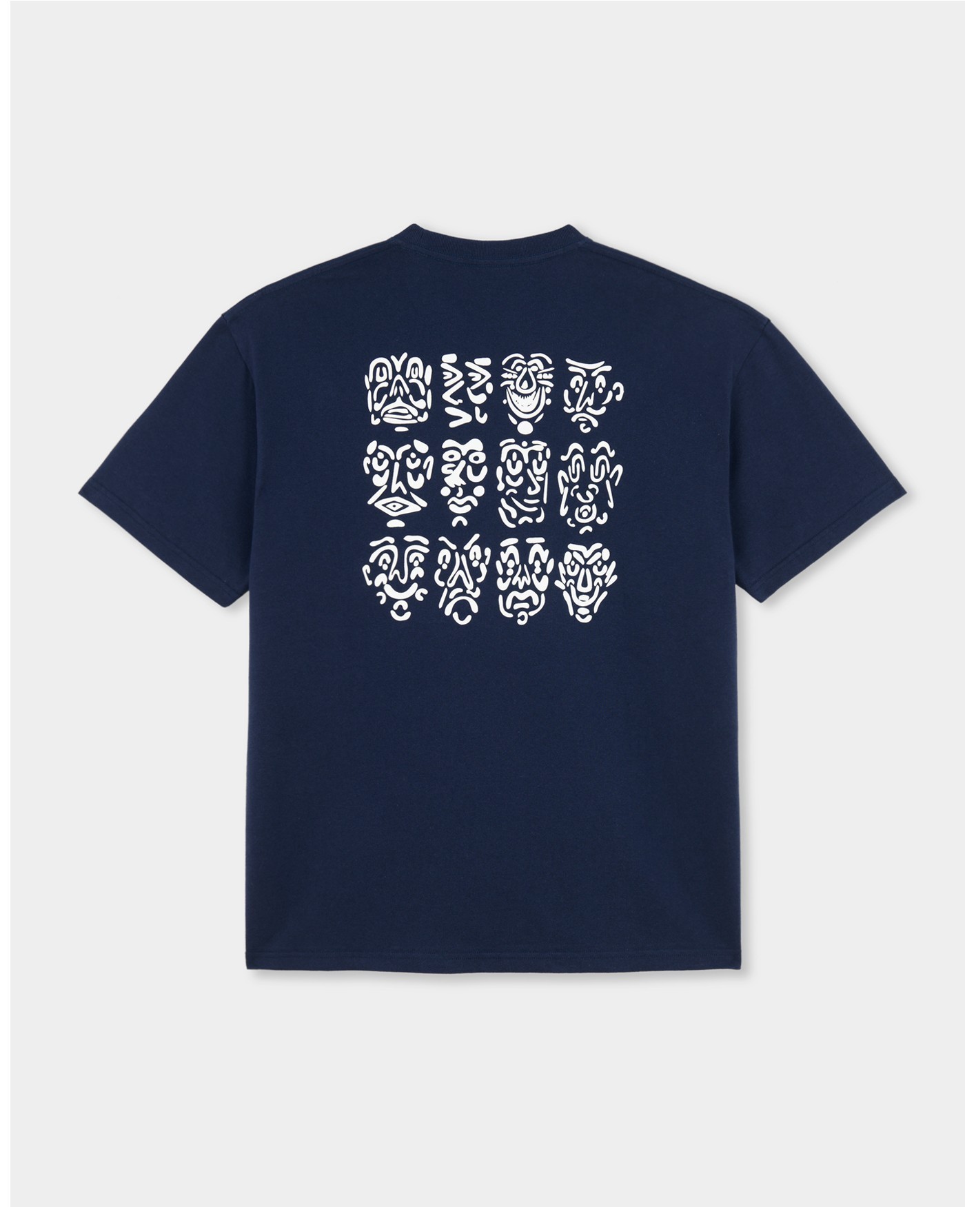 【POLAR SKATE CO.】12 Faces Tee Dark Blue