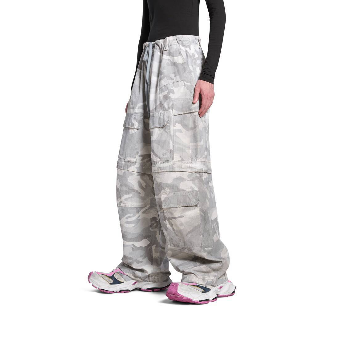 【BALENCIAGA】コットンカーゴパンツ 関税・送料込 BALENCIAGA COTTON OVERSIZED CARGO パンツ