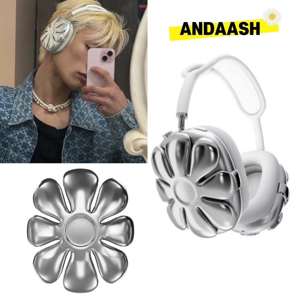 【ANDAASH】韓国人気雑貨★AirPods Max Case Flo 01 ANDAASH】韓国人気雑貨☆AirPods Max Parts BOW 02 (ANDAASH