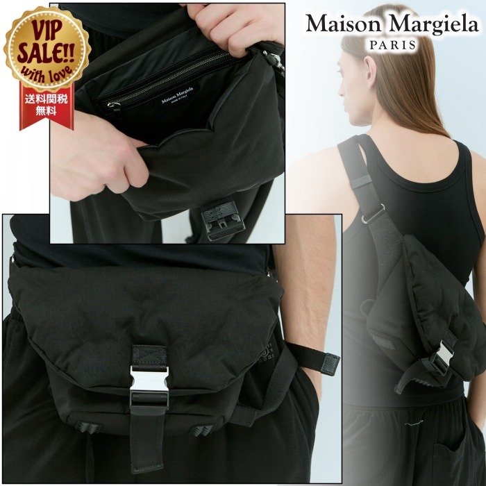 【MAISON MARGIELA】 Small Glam Slam Cycle Messenger Bag