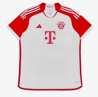 シャツ Adidas Bayern Munchen 2023/24 Home Jersey White Red