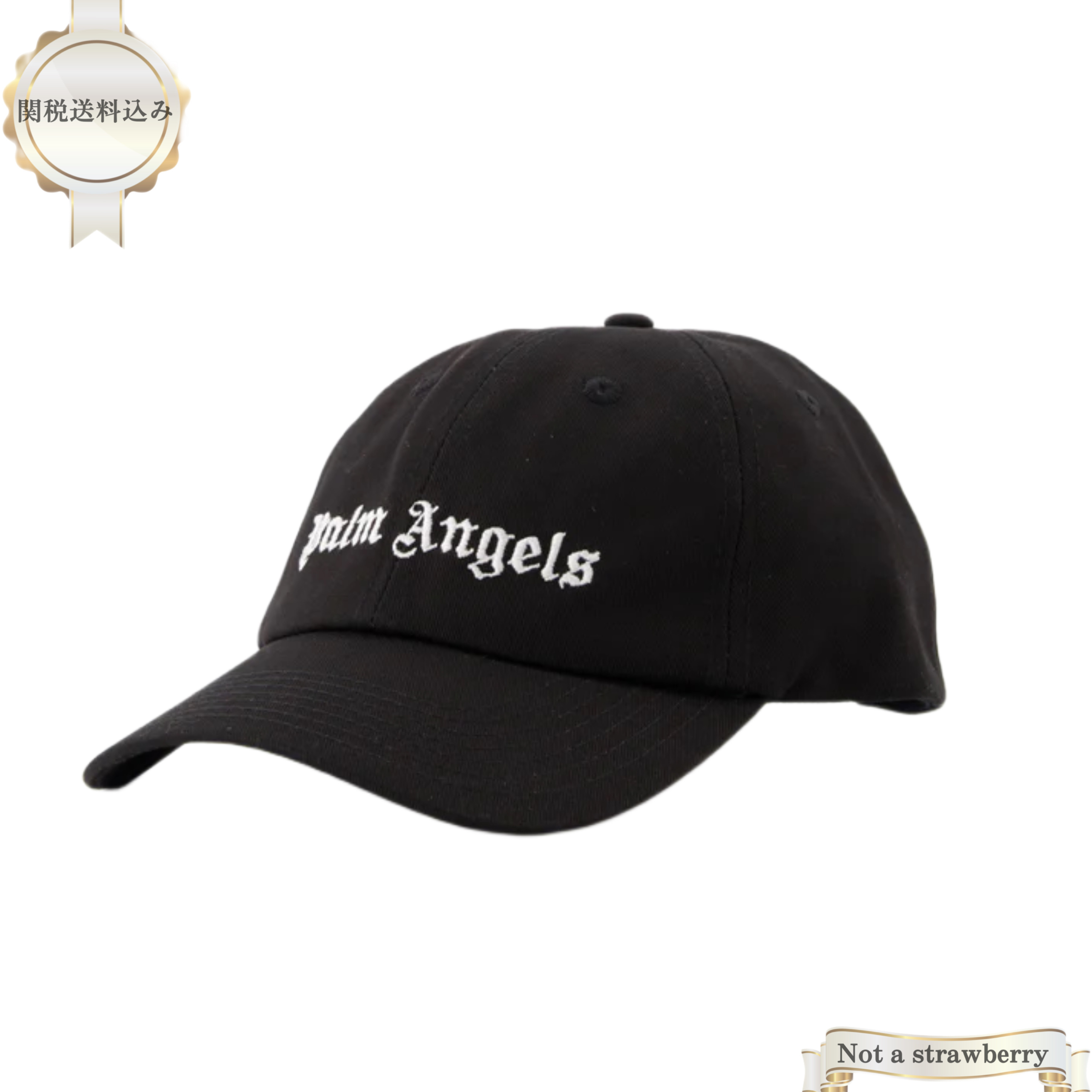 Palm Angels  ロゴ ベースボールキャップ