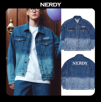 nerdy ダウン　青 ブルー（青）系 S NERDY(ノルディ) ダウンジャケット(メンズ