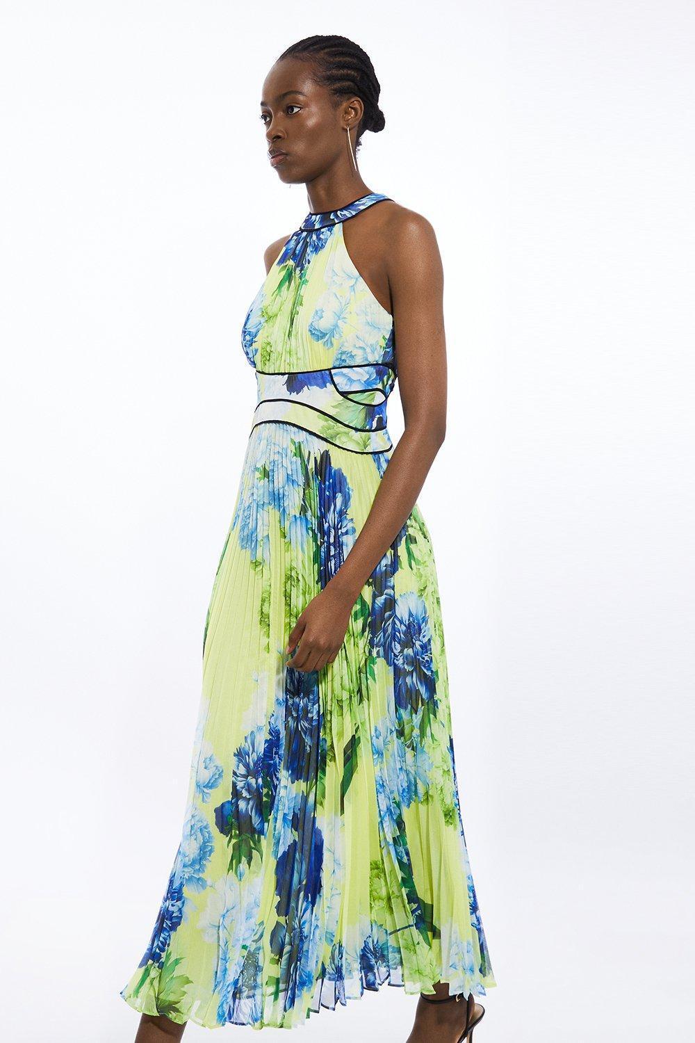 KAREN MILLEN マキシドレス ワンピース ホルターネック タイト 日本未入荷☆Karen Millen ホルターネックタイトワンピース