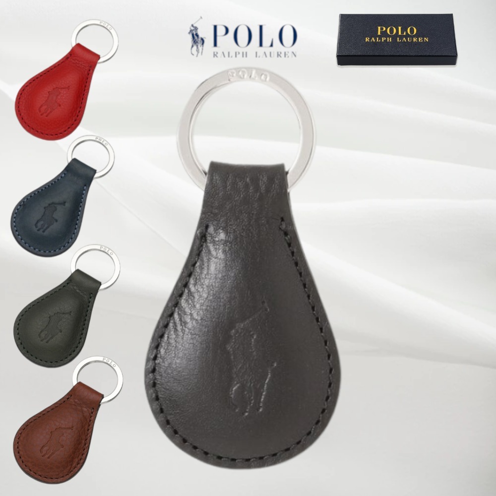 【POLO RALPH LAUREN】アリゾナレザー キーリング