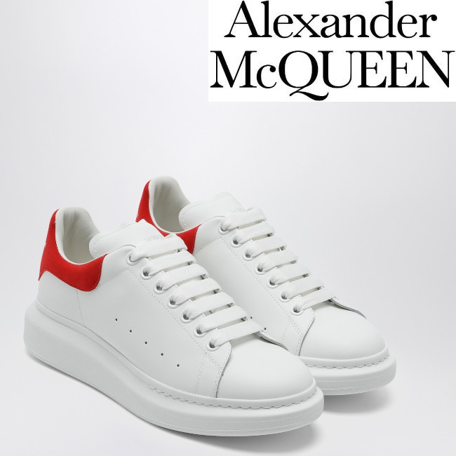 正規店買付【Alexander McQueen】ホワイト/レッド スニーカー