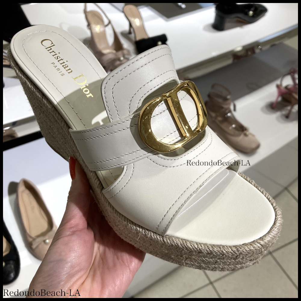 【国内入手困難】Dior★サンダル★30 Montaigne★CDロゴ