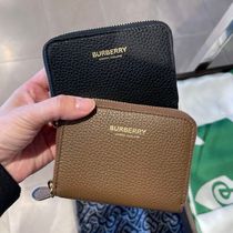 関税負担なし☆Burberry レザー＆チェック フラップ ウォレット 関税負担なし☆Burberry チェック チェーンストラップウォレット