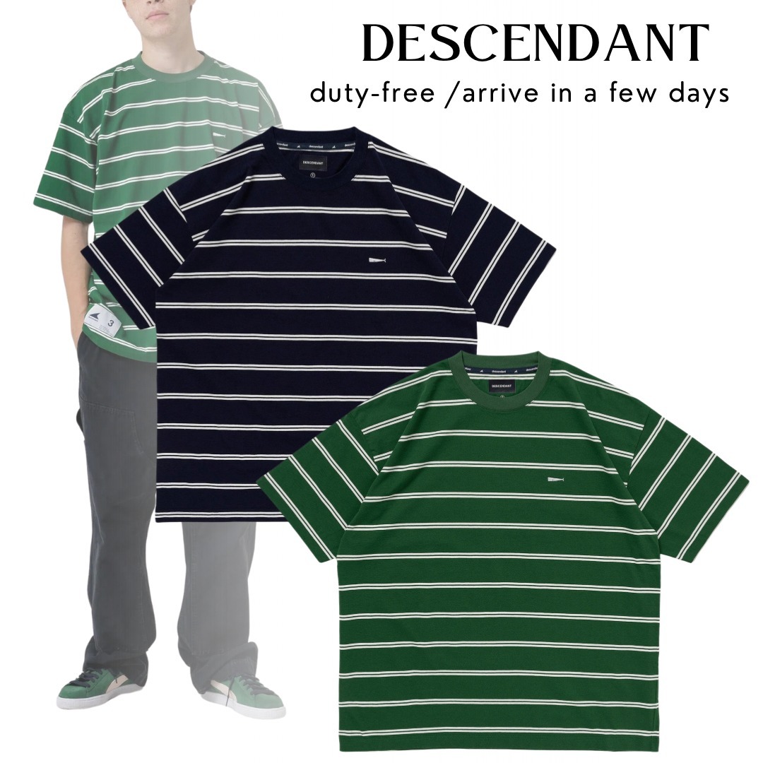 【DESCENDANT】HORIZONTAL STRIPE SS Tシャツ