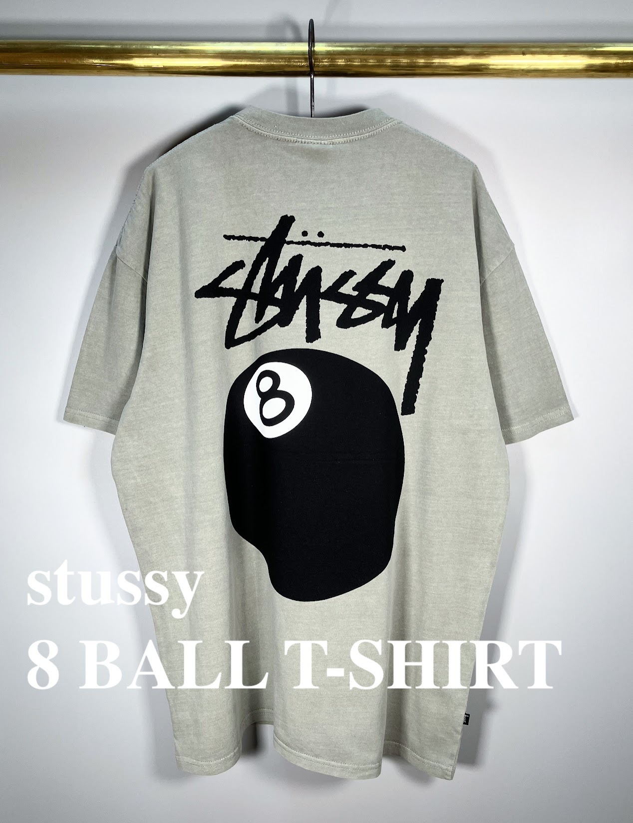 ★海外限定/国内即発*stussy*8 BALL Tシャツ/PL★