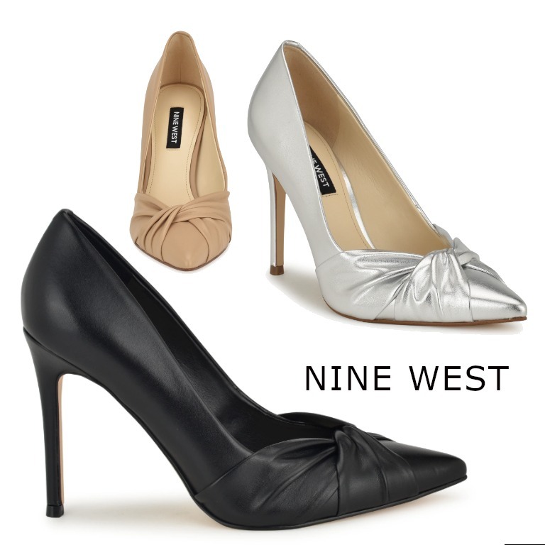 【大特価】Nine West Faiza Knotted Pointy Toe パンプス