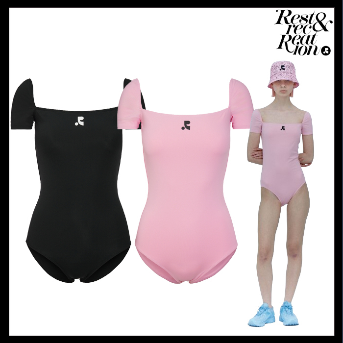 関税/送料込★Rest&Recreation★HALF SLEEVE SWIM SUIT