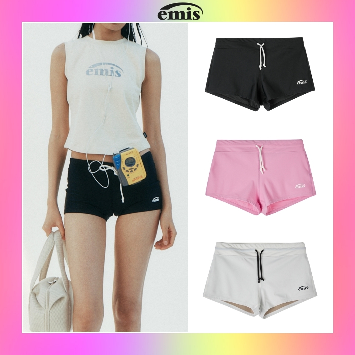 【emis】24HS新作★ SWIM SHORTS